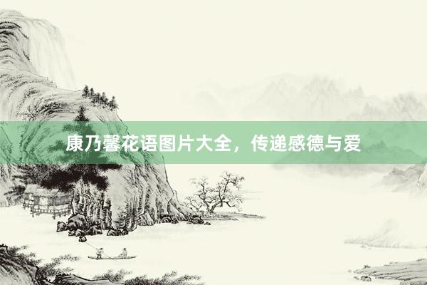 康乃馨花语图片大全，传递感德与爱